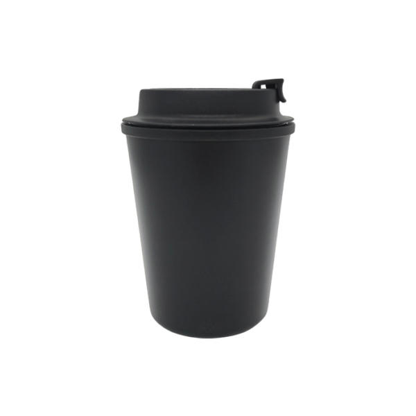 10oz Double-walled Heat Proof Coffee Cup with Flip Lid SL11051