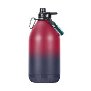 Large Capacity Thermal Jug 1 Gallon 128oz Stainless Steel Insulated Growler Water Bottle BXG3003