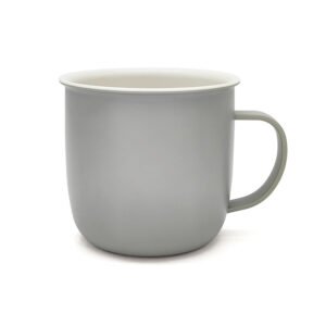 Customized Unbreakable RPET Mug 2-tone Milk Cup with Handle ECO Cups 350ml