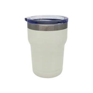 Vacuum Insulated Stainless Steel Travel Mug with Clear Lid